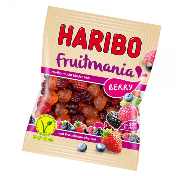 Haribo 175g Fruitmania Berry