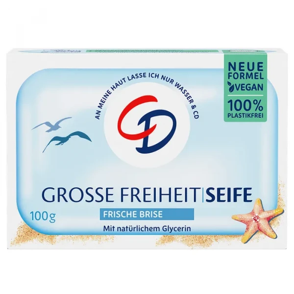 CD Milde Seife "Große Freiheit" 100g Seifenstück