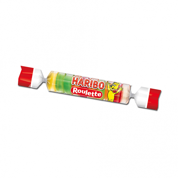 Haribo Roulette Fruchtgummi Rolle 25g