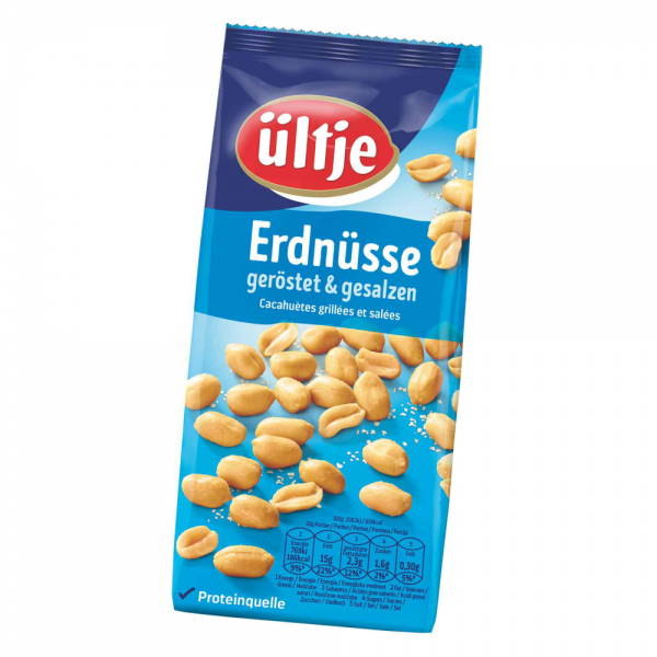 ültje Erdnüsse geröstet und gesalzen 500g