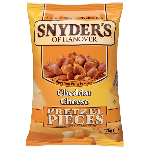 Snyder's Pieces Cheddar Cheese 125g