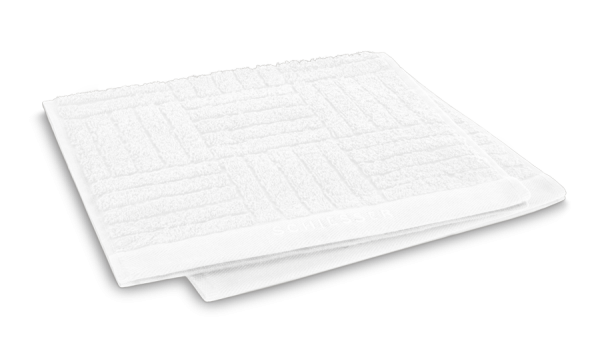 SCHIESSER Gästehandtuch 30 x 50 cm Weiß, 2er Set