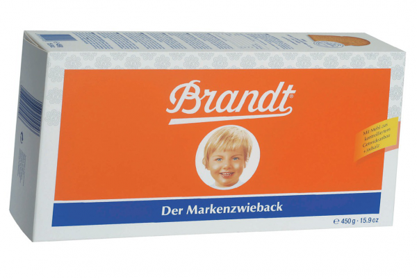 Brandt Markenzwieback 450g