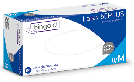 BINGOLD Latex 50PLUS natur