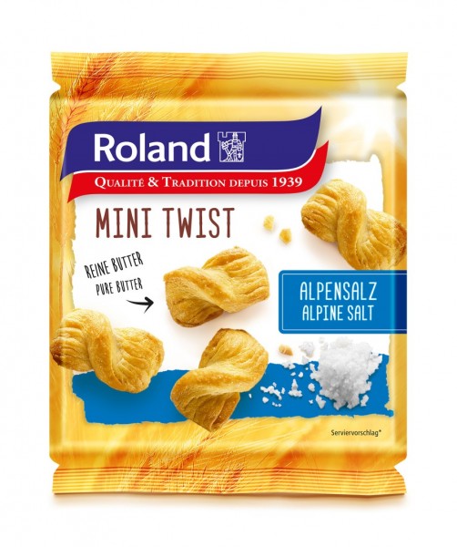 Roland Mini Twist Salz Butter 75g