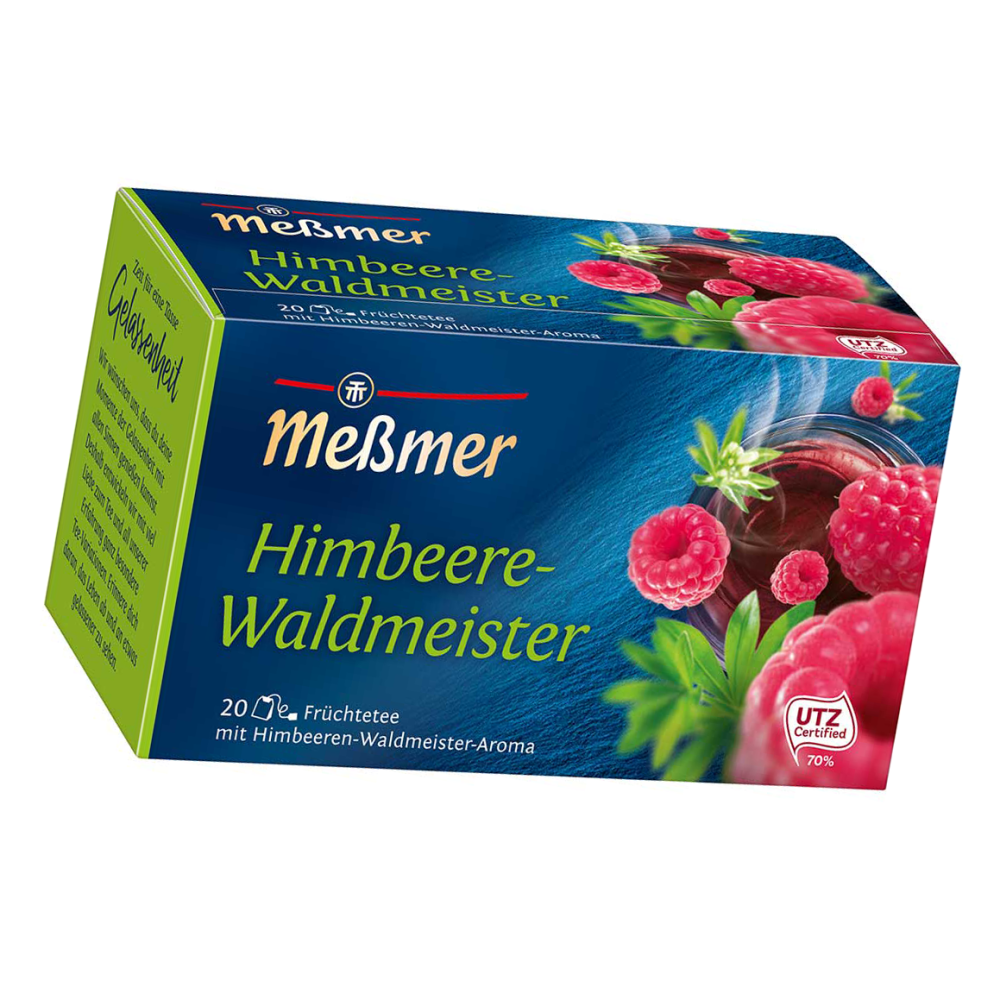 Meßmer Himbeere-Waldmeister 20er | Kräuter und Früchtetee | Tee ...