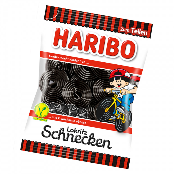 Haribo Lakritz Schnecken 200g