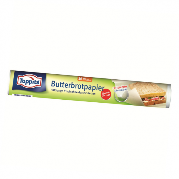 Toppits ® Butterbrotpapier 16m