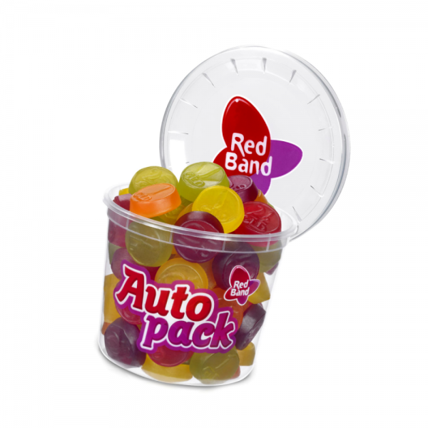 Red Band Autopack Fruchtgummi Münzen 200g