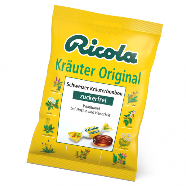 Ricola Kräuter ohne Zucker 75g