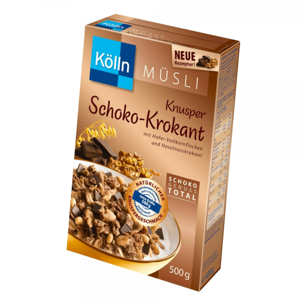 Kölln Müsli Knusper Schoko-Krokant 500g