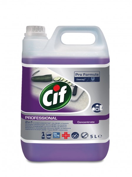 Cif Professional 2in1 Desinfektionsreiniger Konzentrat 5 Liter