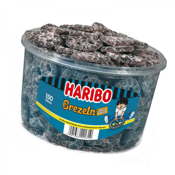 Haribo Salzbrezeln 150er Dose