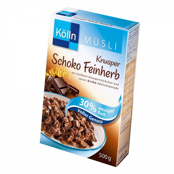 Kölln Müsli Knusper Schoko Feinherb 500g
