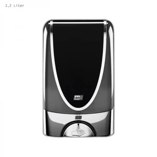 TouchFREE Spender Ultra mit Chrome Schwarz 1,2 L
