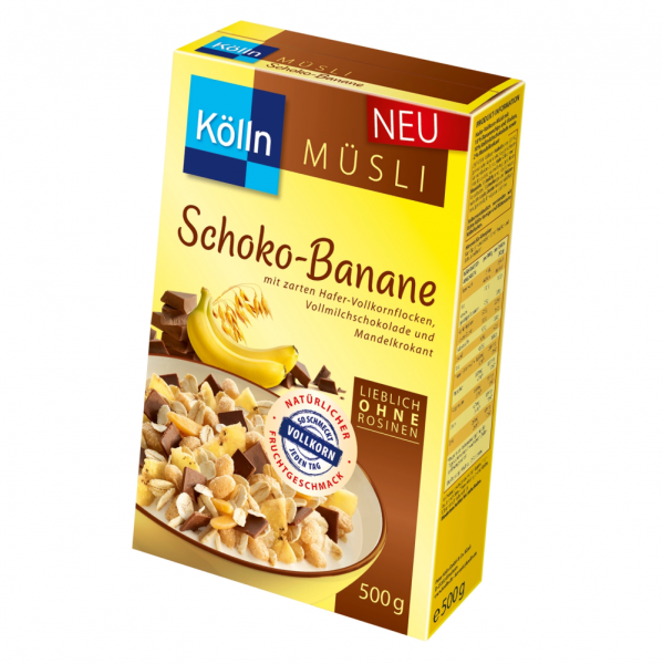 Kölln Müsli Schoko-Banane 500g