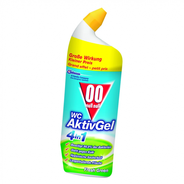 00 WC Aktiv Gel fresh green 4in1 WC-Reiniger 750ml