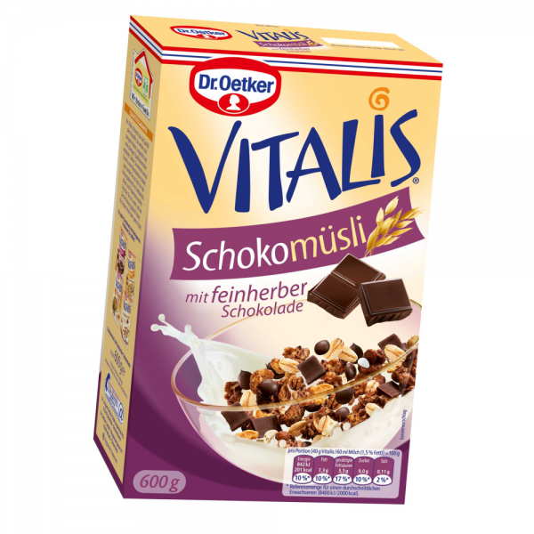 Vitalis Schoko feinherb 600g
