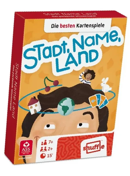 Stadt, Name, Land Kartenspiel