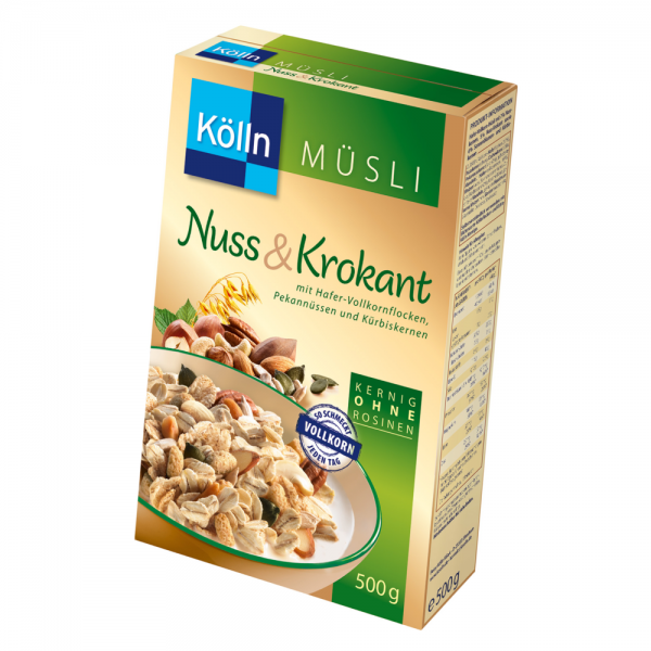 Kölln Müsli Nuss & Krokant 500g