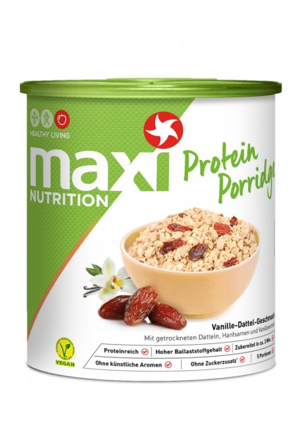 PROTEIN PORRIDGE mit Vanille-Dattel 300g