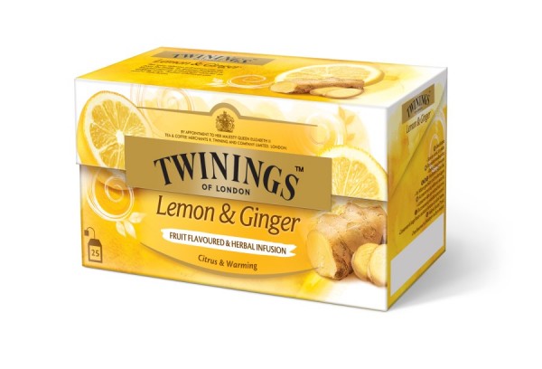 Twinings Lemon & Ginger (25 Beutel a 1,5 g) 37,5g