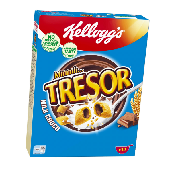 Kellog's Tresor Milk Choco 375g