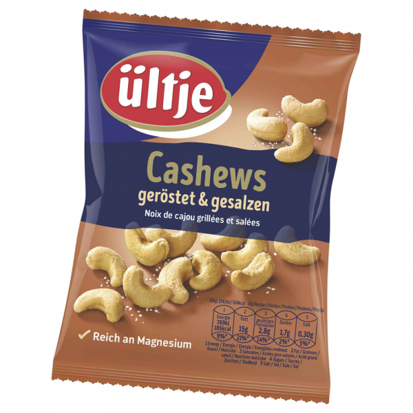 Ültje Cashews geröstet und gesalzen 150g