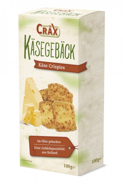 Cräx Käsegebäck Crispies 100g