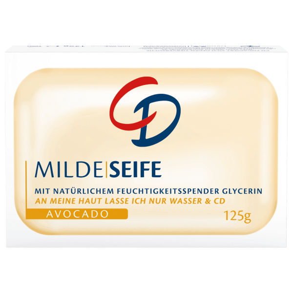 CD Milde Seife "Avocado" 125g Seifenstück