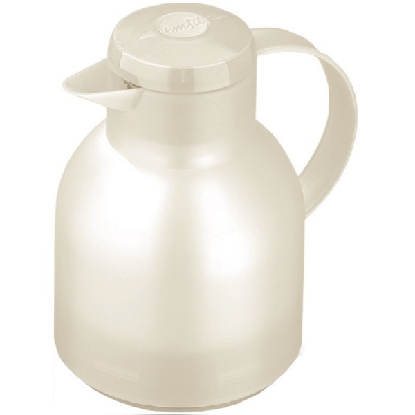 EMSA Samba Isolierkanne 1L - weiss transluzent