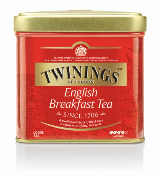 Twinings English Breakfast Offentee Dose 100g