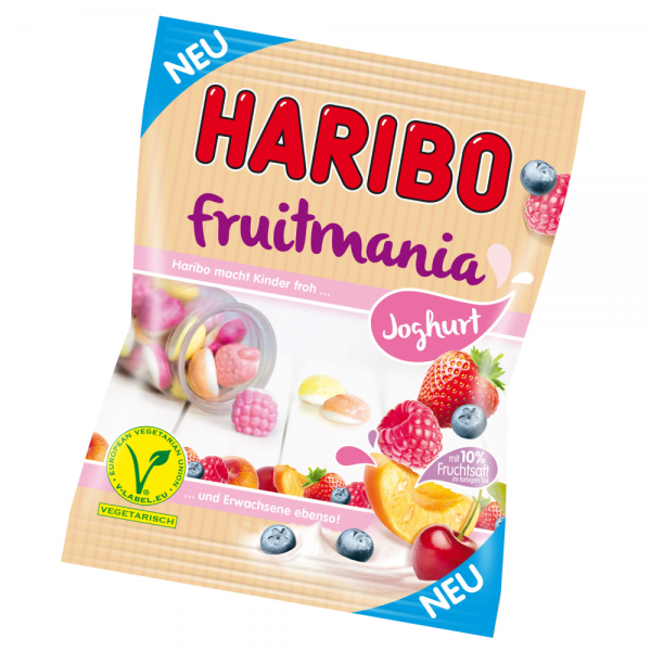 Haribo 175g Fruitmania Joghurt