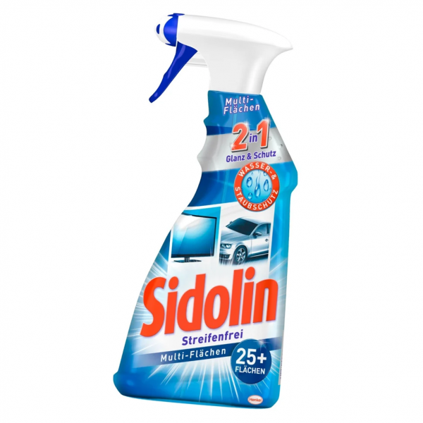 Sidolin Multi-Flächen 500ml Allzweckreiniger Sprühflasche