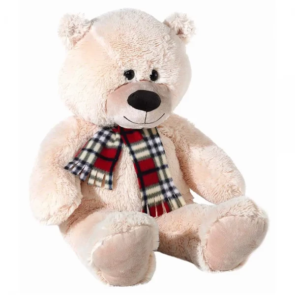 Heunec Schlenker-Teddy mit Schal XL 80cm