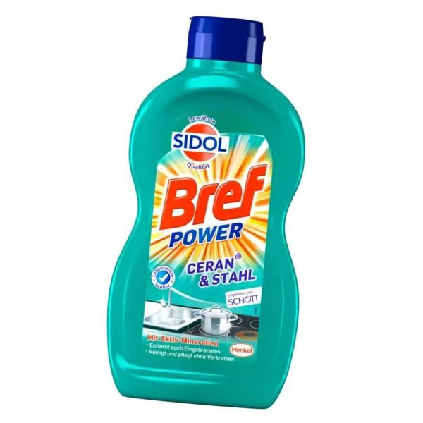 Bref Sidol Stahl und Ceran Reiniger 500ml