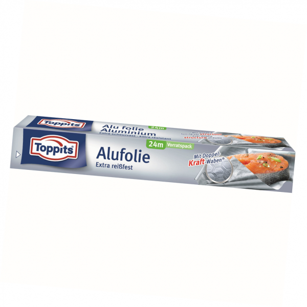 Toppits Kraft-Alufolie 24m