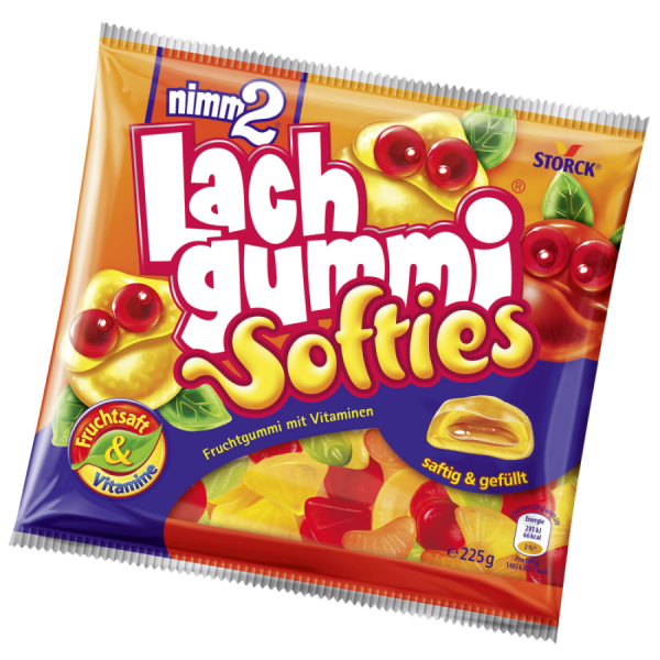 nimm 2 Lachgummi Softies 225g