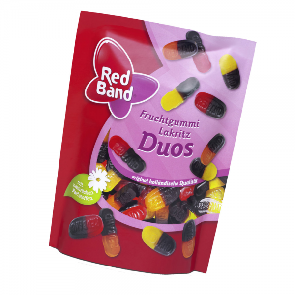 Red Band Fruchtgummi Lakritz Duos 200g