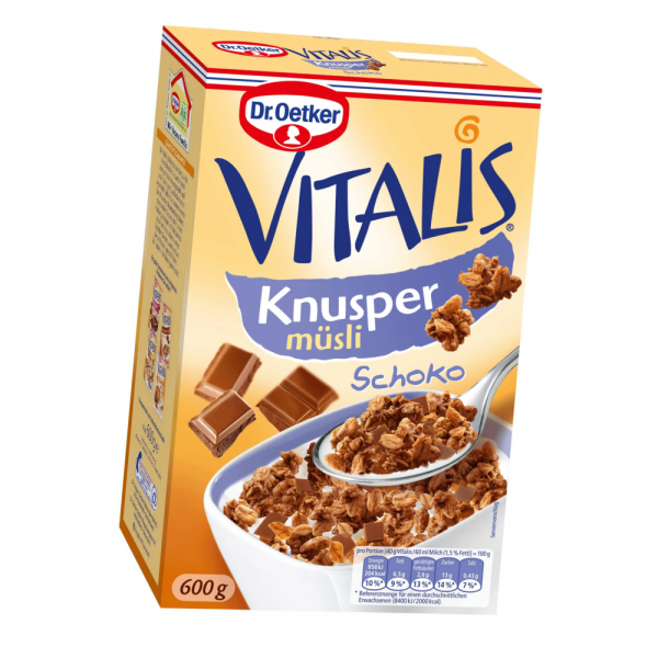 Vitalis Knuspermüsli Schoko 600g
