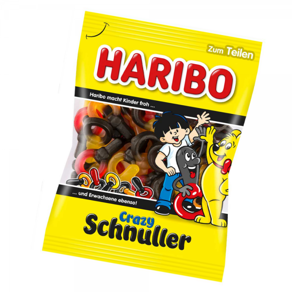Haribo Crazy Schnuller 200 g