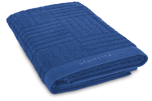 SCHIESSER Duschtuch 70 x 140 cm Blau