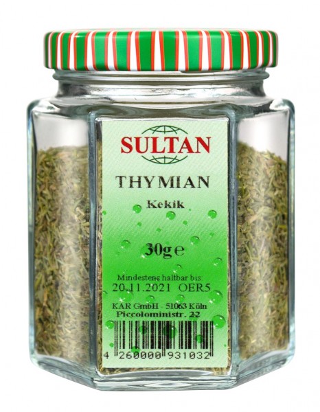 Sultan Thymian Glas 30g