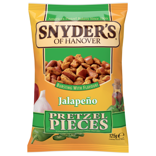 Snyder's Pieces Jalapeño 125g