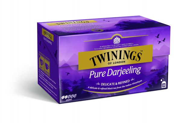 Twinings Pure Darjeeling Schwarztee (25 Beutel a 2g) 50g