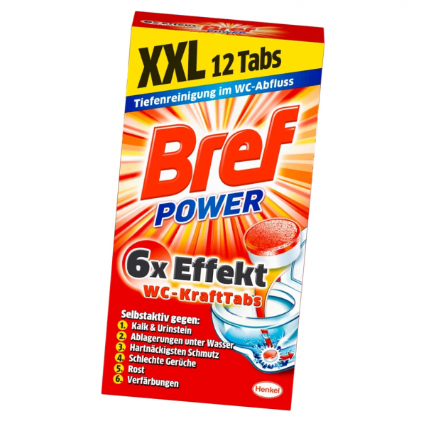 Bref Power WC-Kraft Tabs 300g WC Reiniger