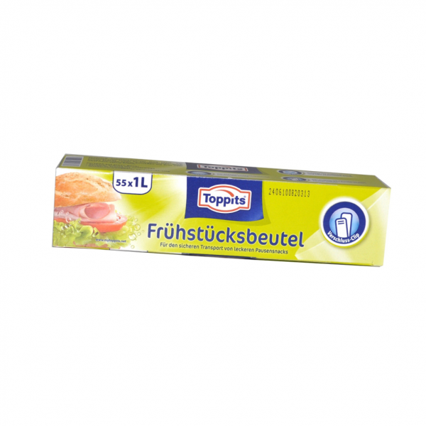 Toppits® Frühstücks-Beutel 1 Liter