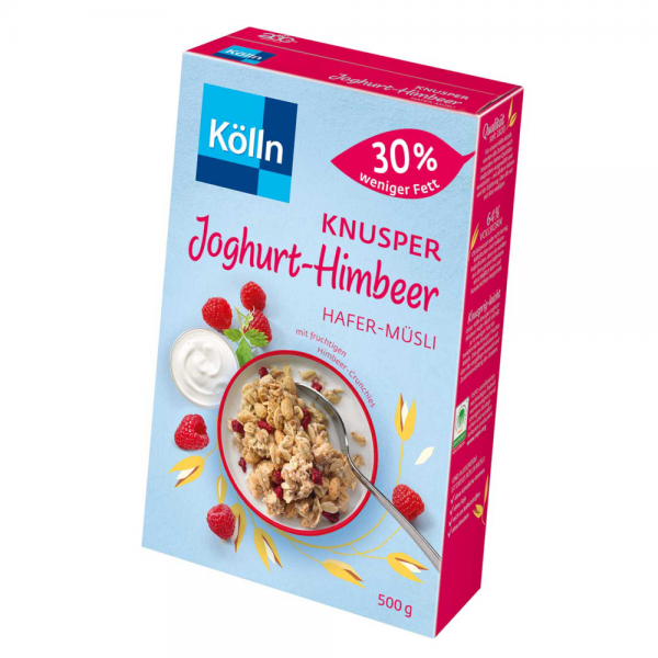 Kölln Müsli Knusper Joghurt Himbeer 500g