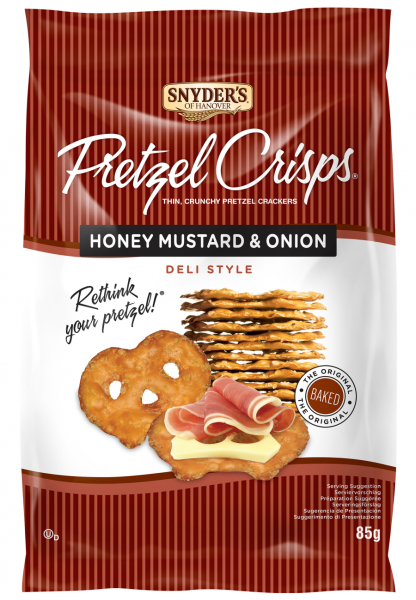 Snyder's Pretzel Crisps Honey Mustard & Onion 85g