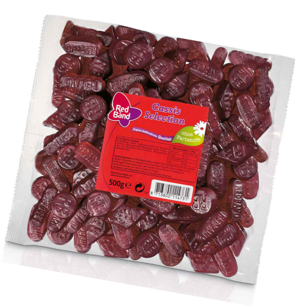 Red Band Cassis Selection 500g